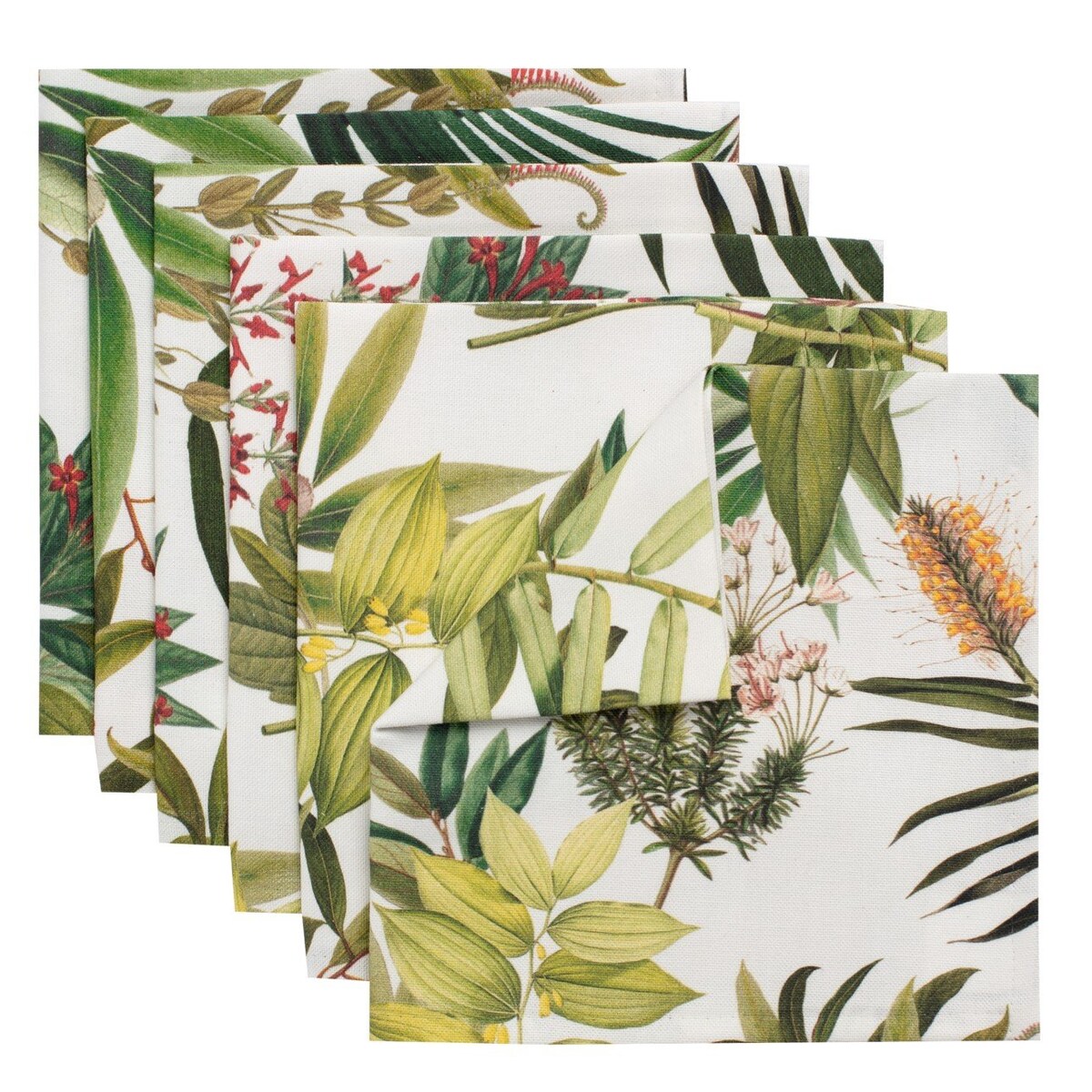 Komplet serwetek 6szt. 42x42cm Flowers 143-69, 42x42