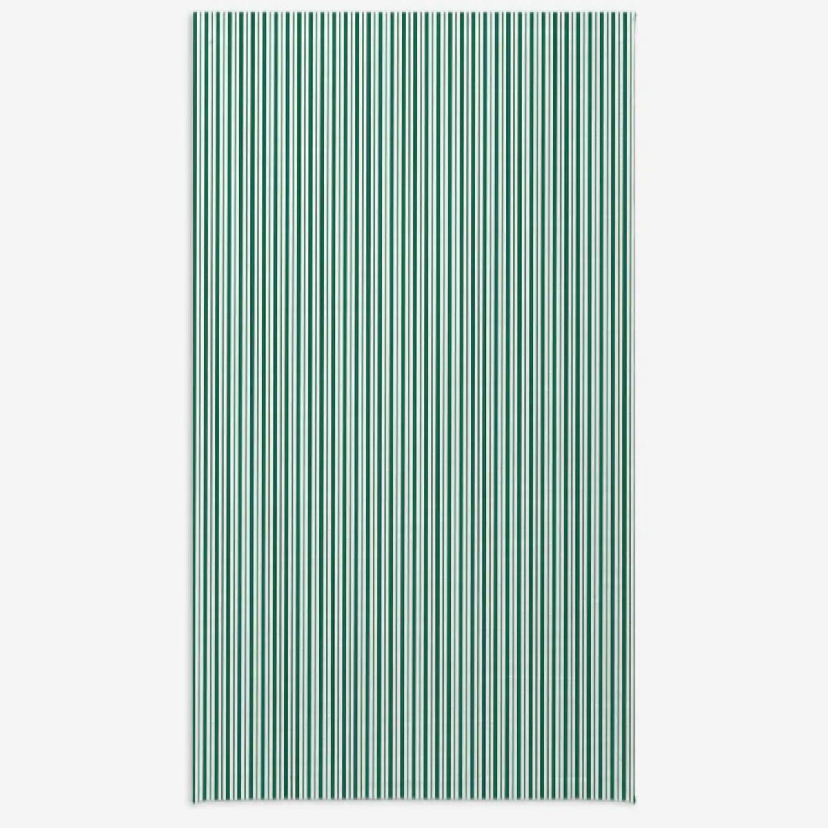 Obrus świąteczny - klasyczne zielone świąteczne paski - 140x240