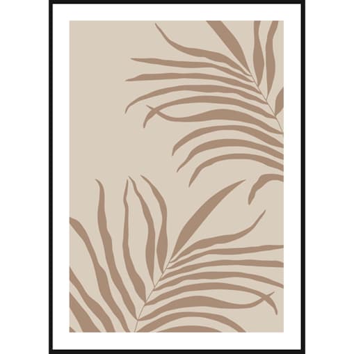 Poster Story, Plakat, Obraz - Brązowe Liście No1, wymiary 70 x 100 cm