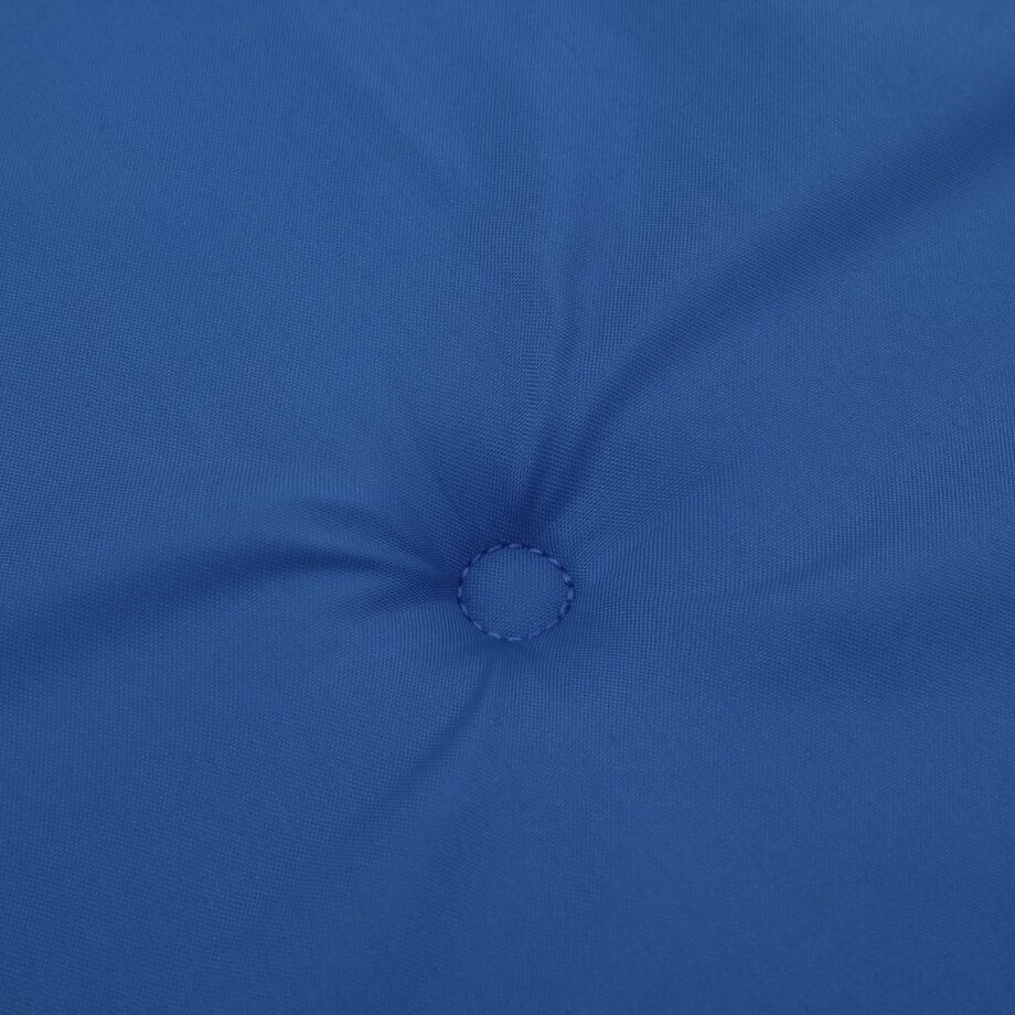 vidaXL Poduszka na ławkę ogrodową, niebieska, 120x50x3 cm, tkanina