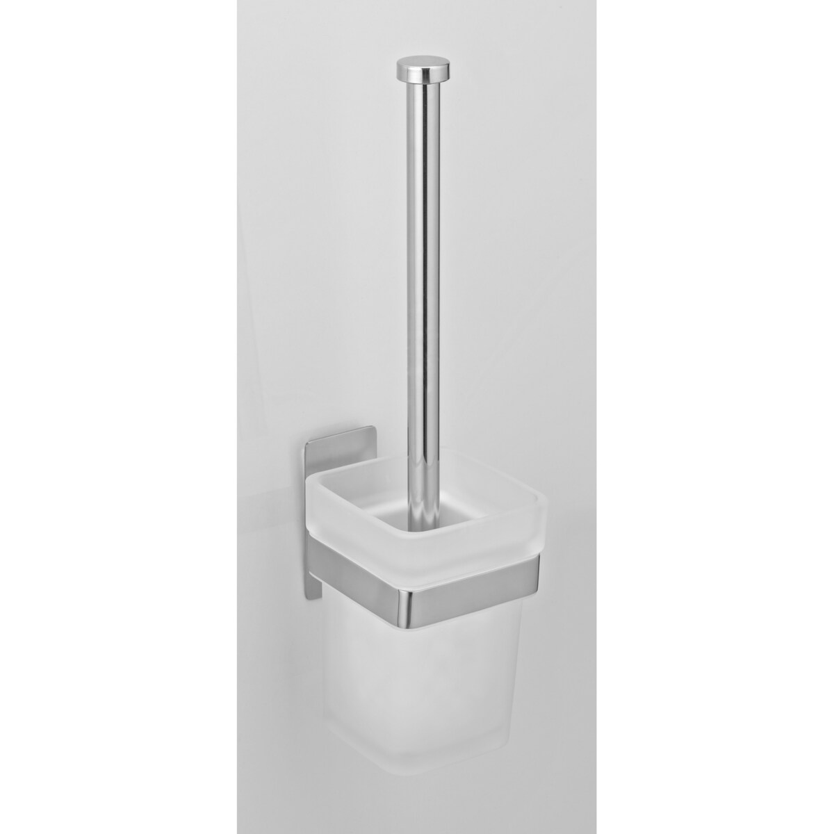 Pojemnik na szczotkę WC na ścianę GENOVA, montaż bez wiercenia Turbo-Loc, WENKO