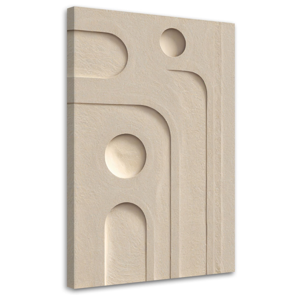 Obraz na płótnie do salonu Geometryczne formy efekt 3D cm 40x60