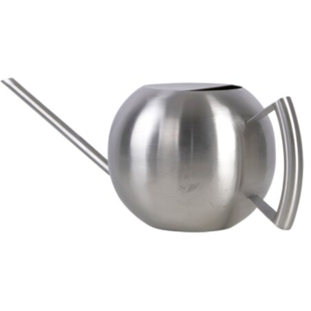 Konewka ozdobna podlewania SREBRNA wysokiej jakości stal Esschert DESIGN