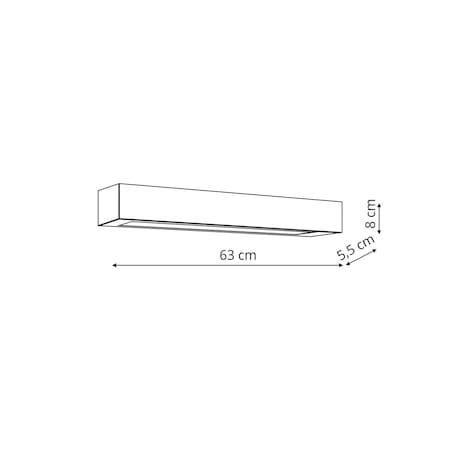 Kinkiet Light Prestige Ibros czarny LED CCT 3000K/4000K/6000K (regulowana) 1 szt.