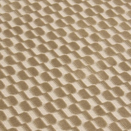Pufa kubik, beżowa, Selia, 35x35 cm