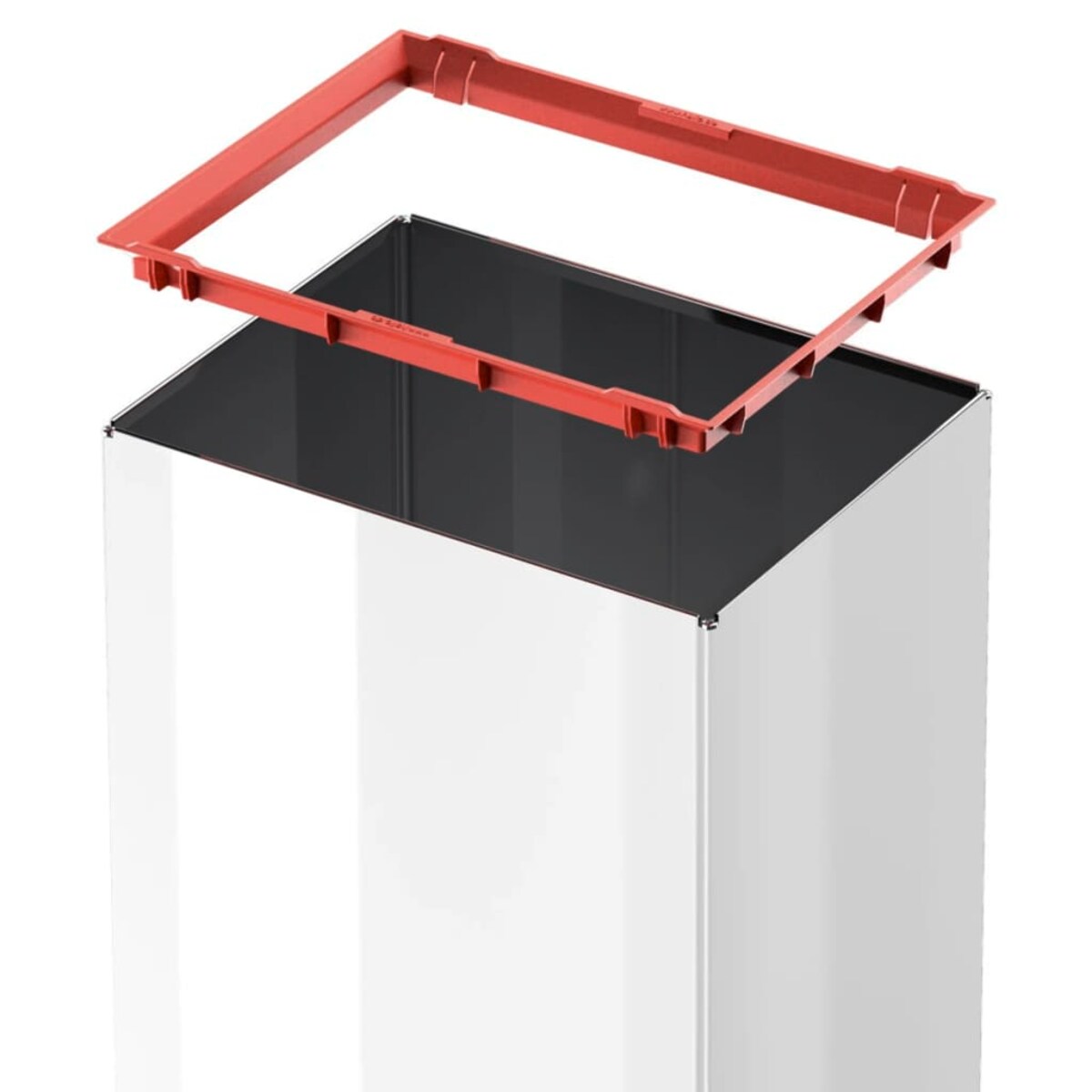 Hailo Kosz na śmieci Big-Box Swing, rozmiar L, 35 L, biały, 0840-131
