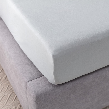 Prześcieradło jersey z gumką Jerry 160x200cm light grey