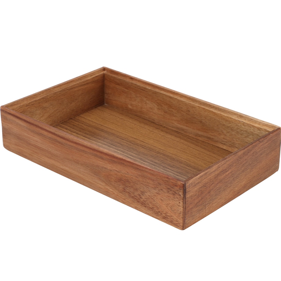 Drewniany organizer na biurko HEDO do szuflady, 23,5 x 15 x 5 cm