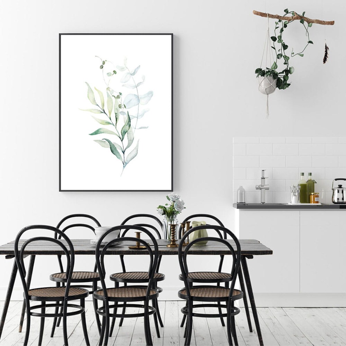 plakat oliwka gałązka 30x40 cm