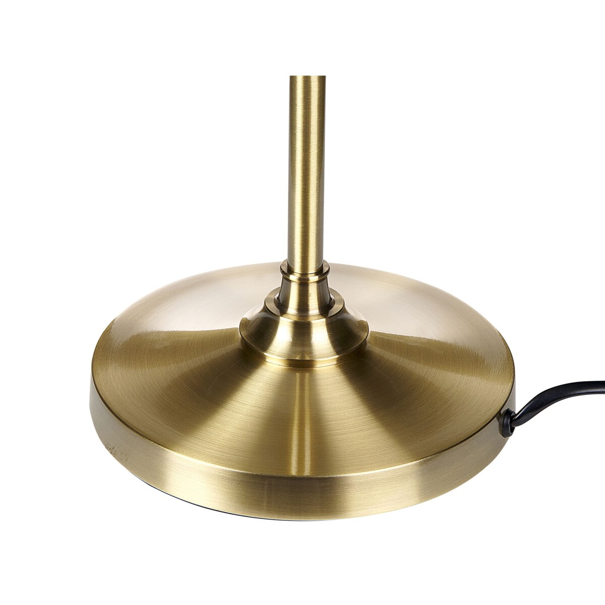 Lampa stołowa mosiężno-biała TORYSA