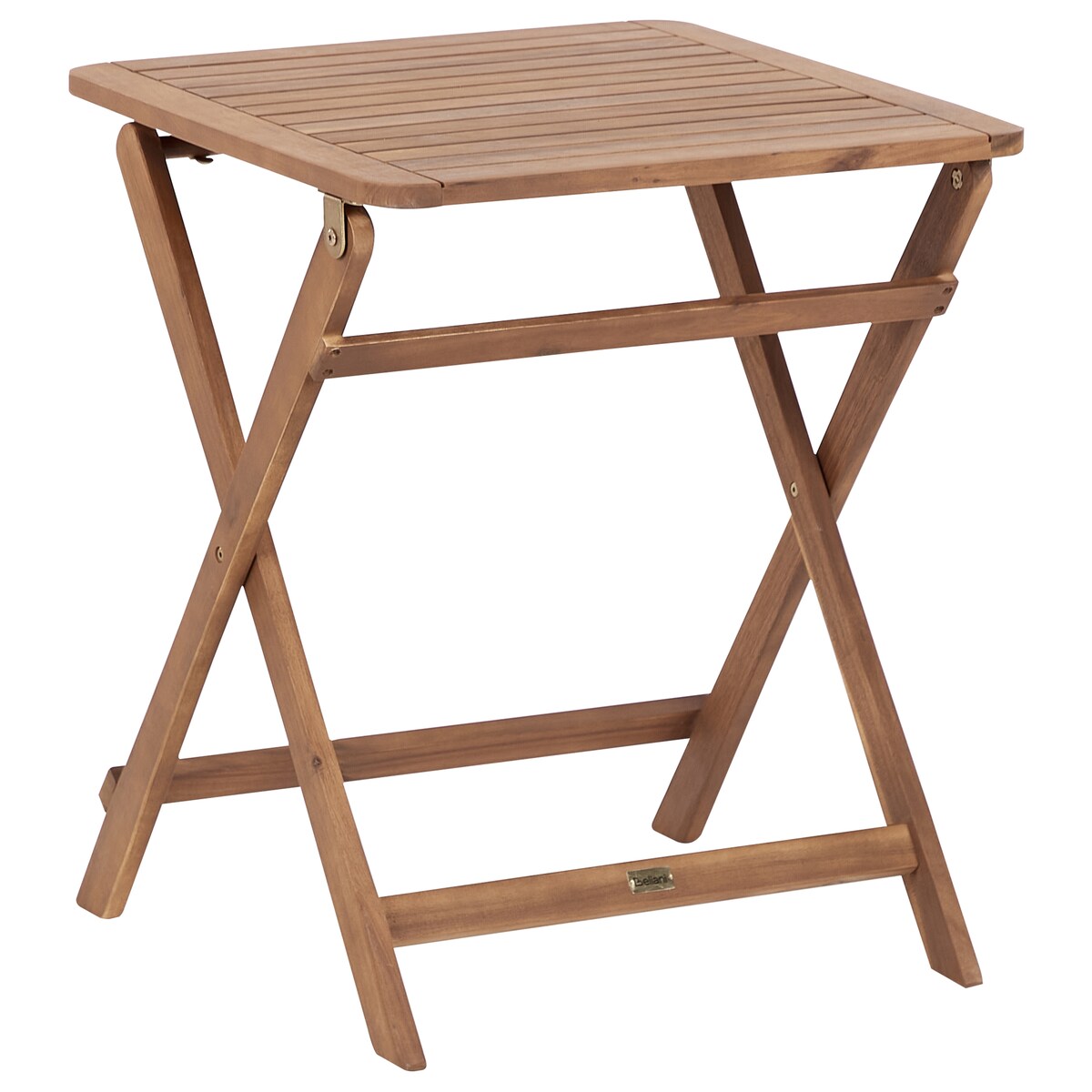 Stolik ogrodowy PARAGGI 60 cm 60 cm Certyfikowane drewno akacjowe Brązowy