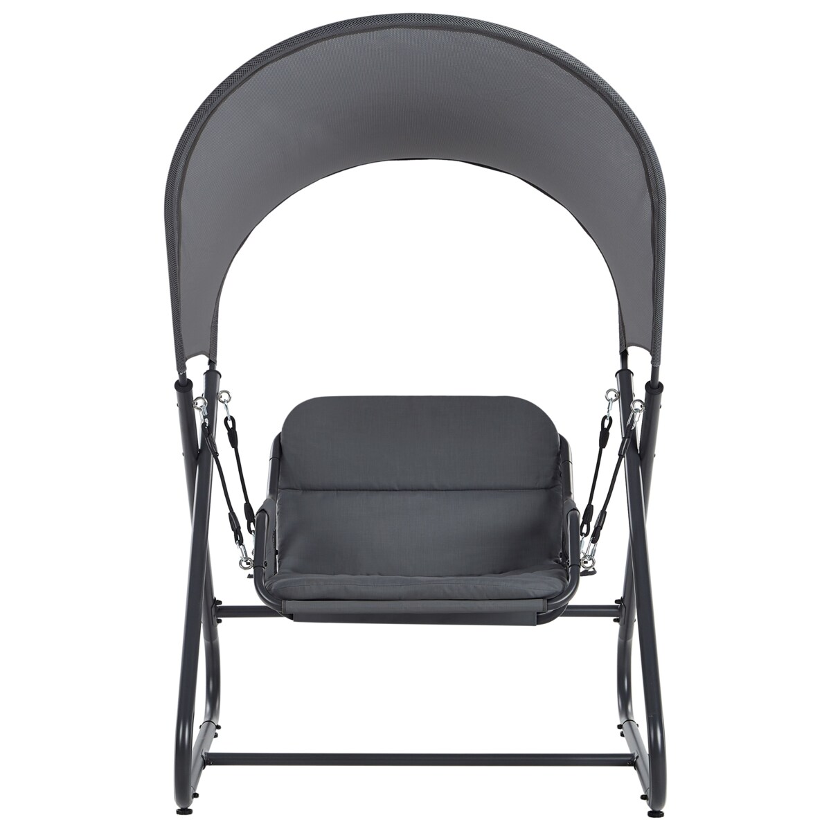 Huśtawka ogrodowa SOLAGNA Metal Ciemnoszary