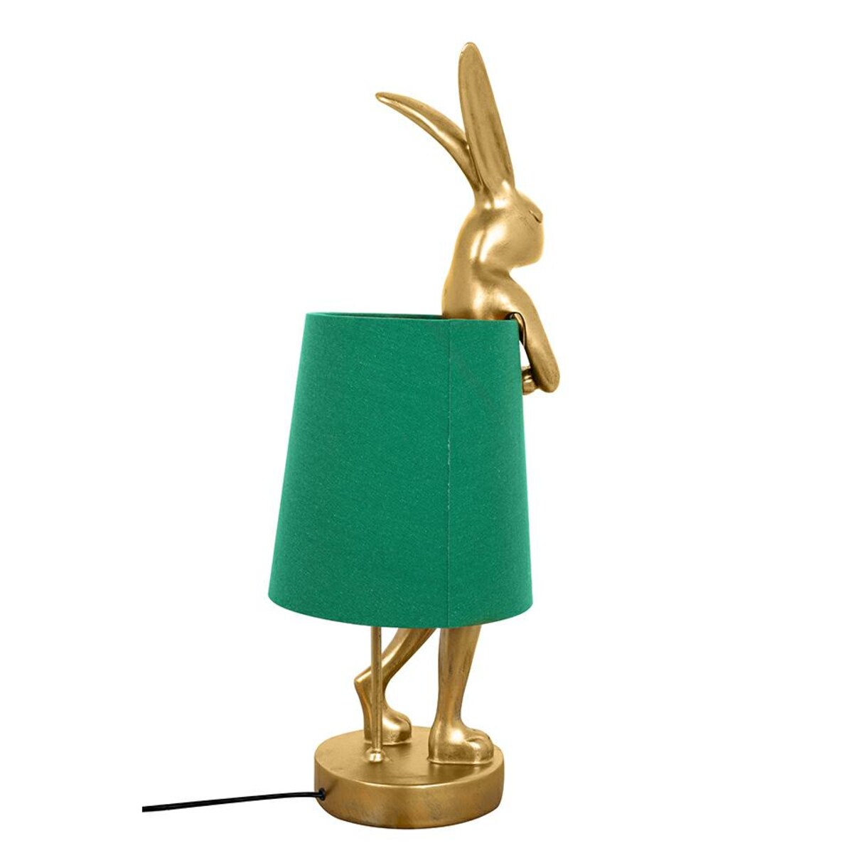KARE lampa stołowa RABBIT 68 cm złota / zielona | home&you