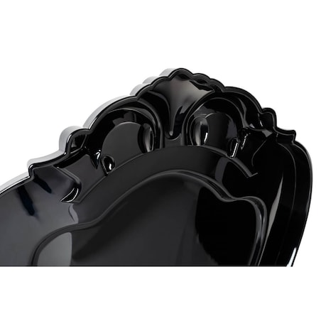 Krzesło Vintage King Arm 777-APC.BLACK King Home z podłokietnikami czarne