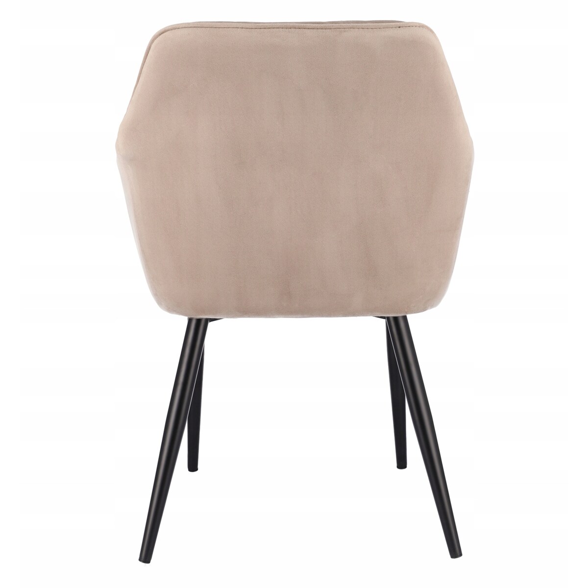 KRZESŁO welur TAPICEROWANE do jadalni PIKOWANE