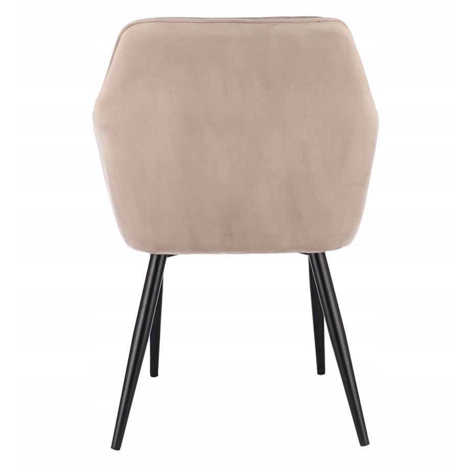 KRZESŁO welur TAPICEROWANE do jadalni PIKOWANE