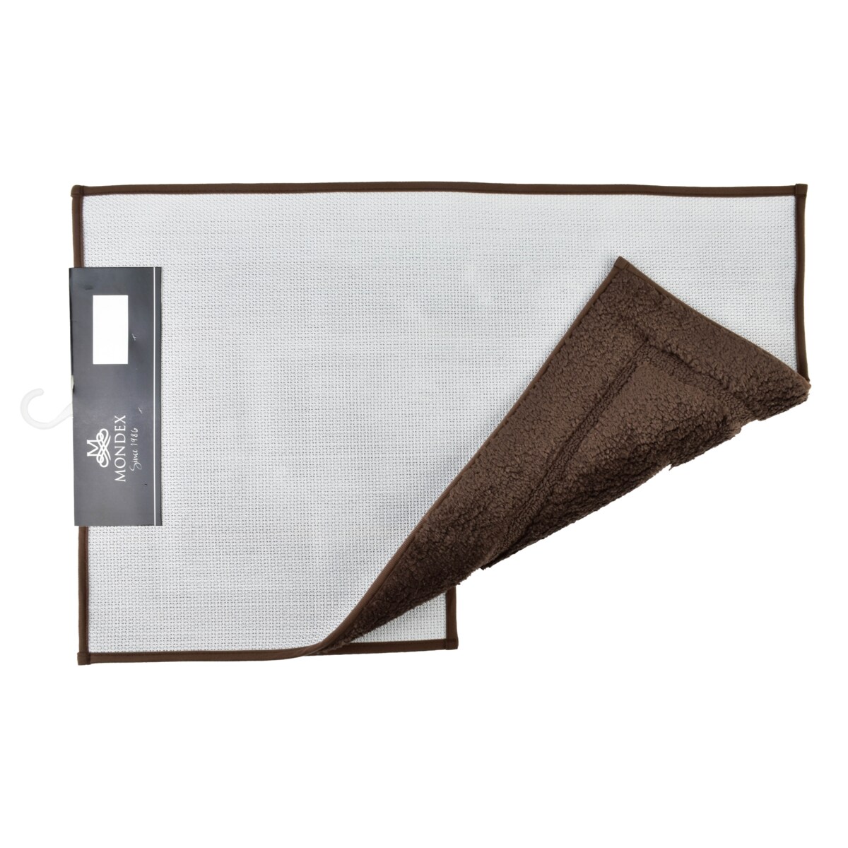 ZAC Komplet 2 Dywaników Łazienkowych 50x40/50x80cm brąz