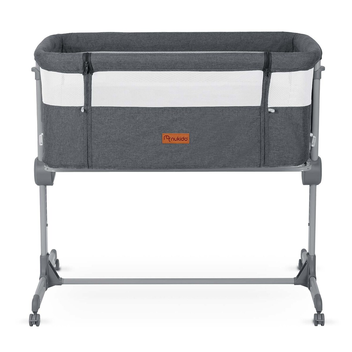 Łóżeczko dziecięce niemowlęce dostawka Nukido składane 0-5m