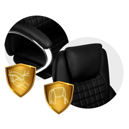 Fotel biurowy gabinetowy krzesło biurowe Sofotel Batory