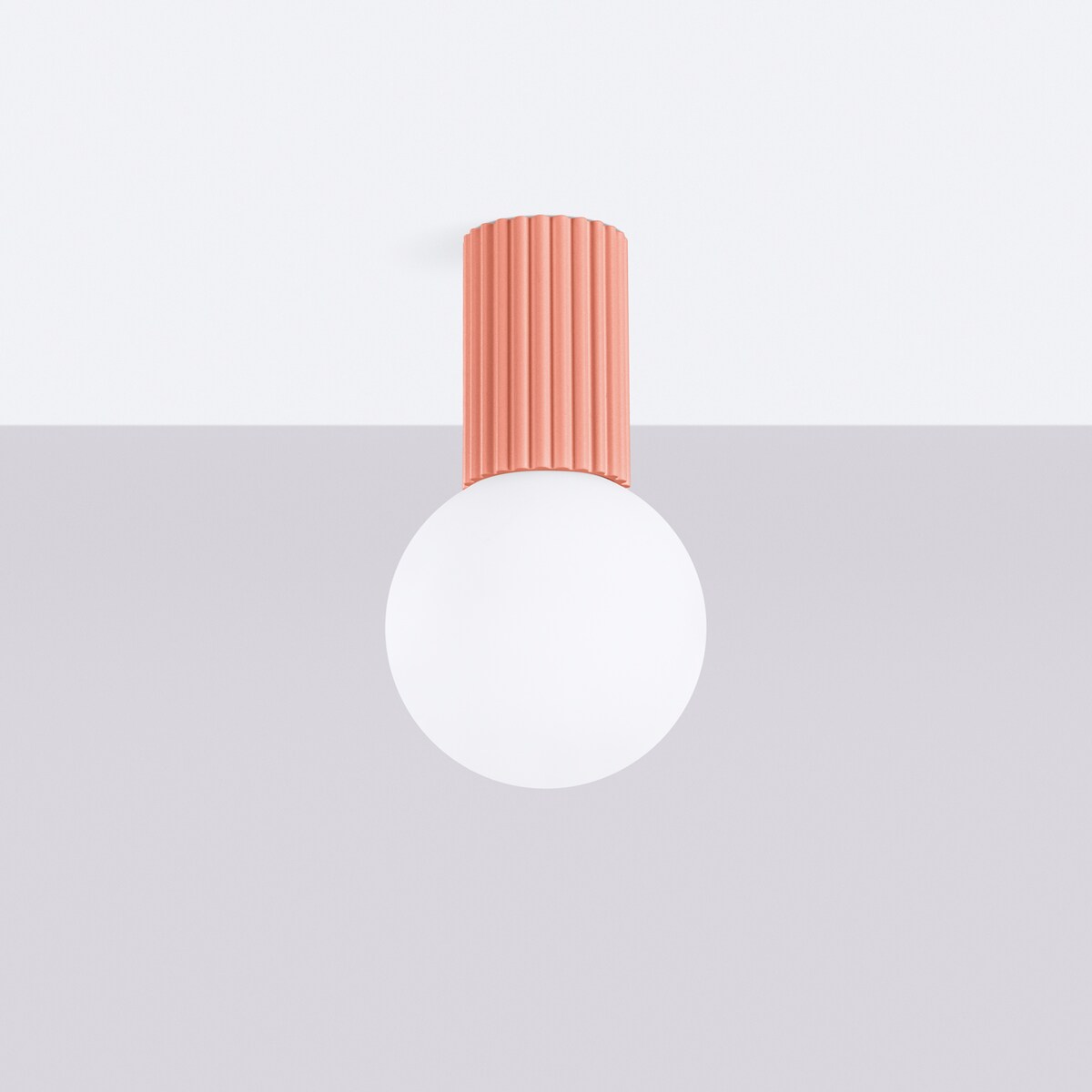 Plafon HALO brzoskwiniowy IP44