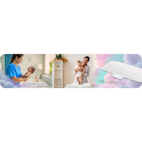 Waga dla niemowlęca elektroniczna dziecięca do 40kg Nukido