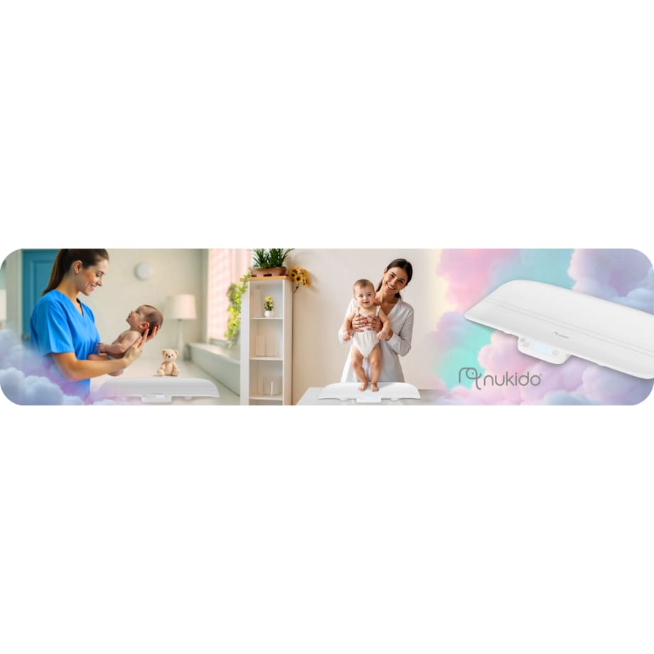 Waga dla niemowlęca elektroniczna dziecięca do 40kg Nukido