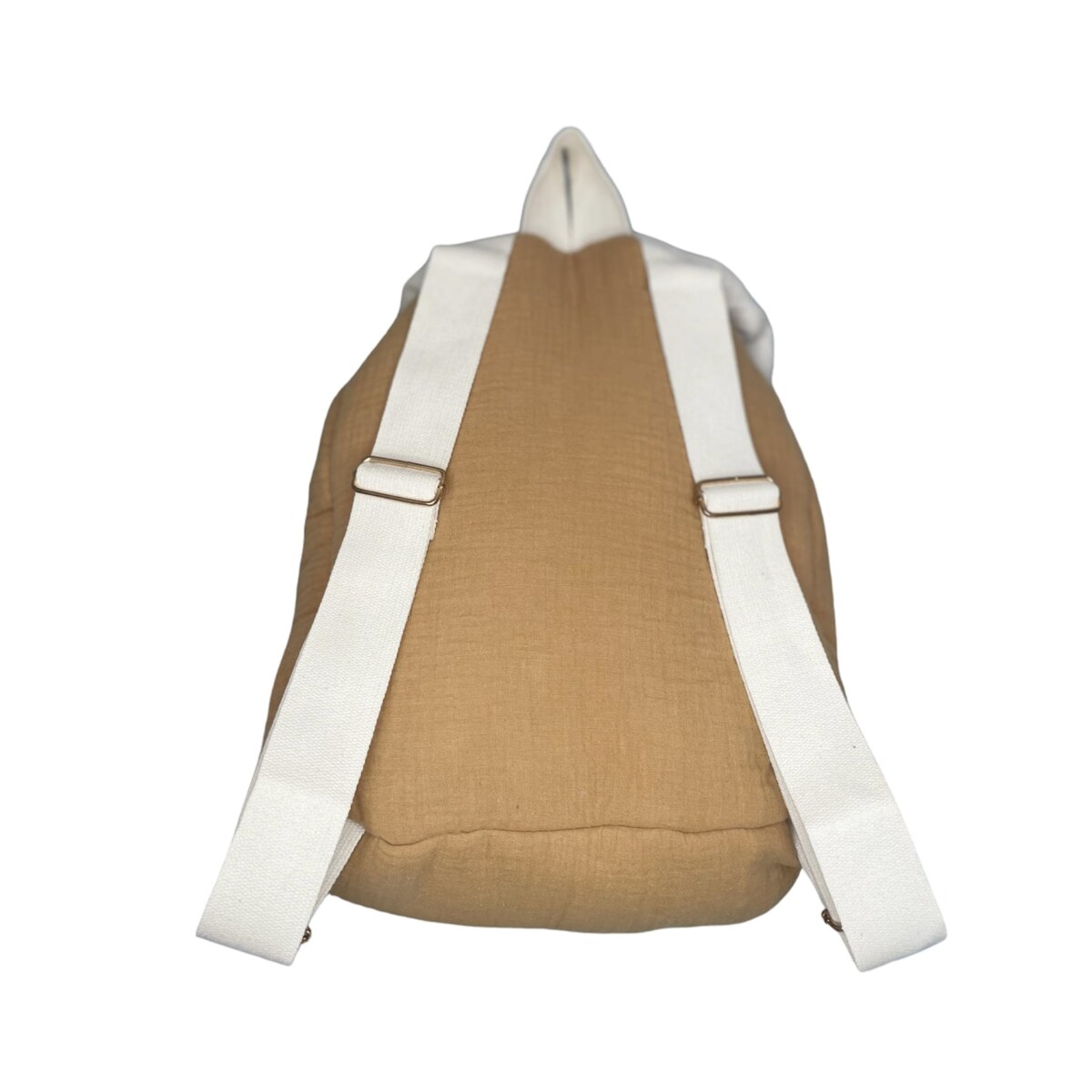 Plecak muślinowy camel