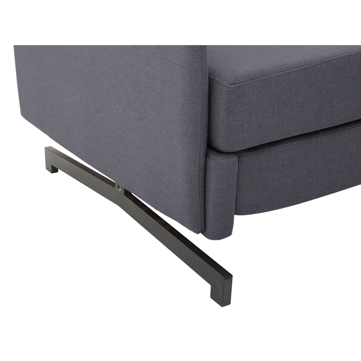 Sofa rozkładana szara BELFAST