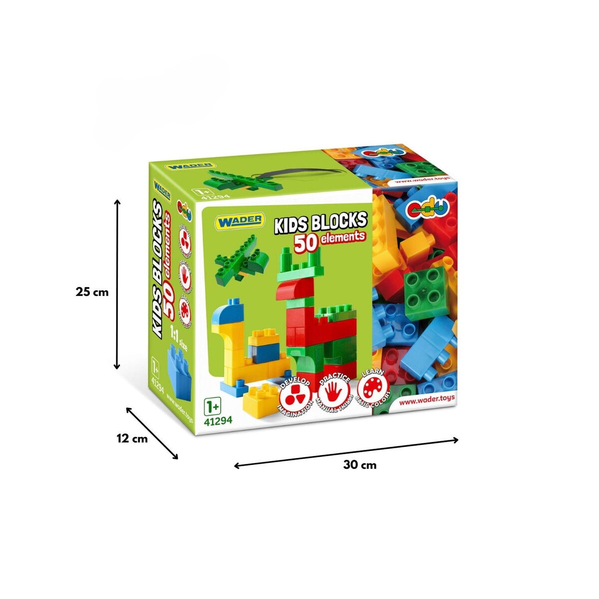 Kids Blocks klocki 50 el.