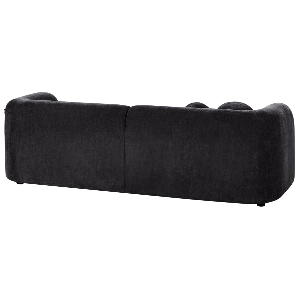 Sofa dla 3 osób LEIREN Czarny