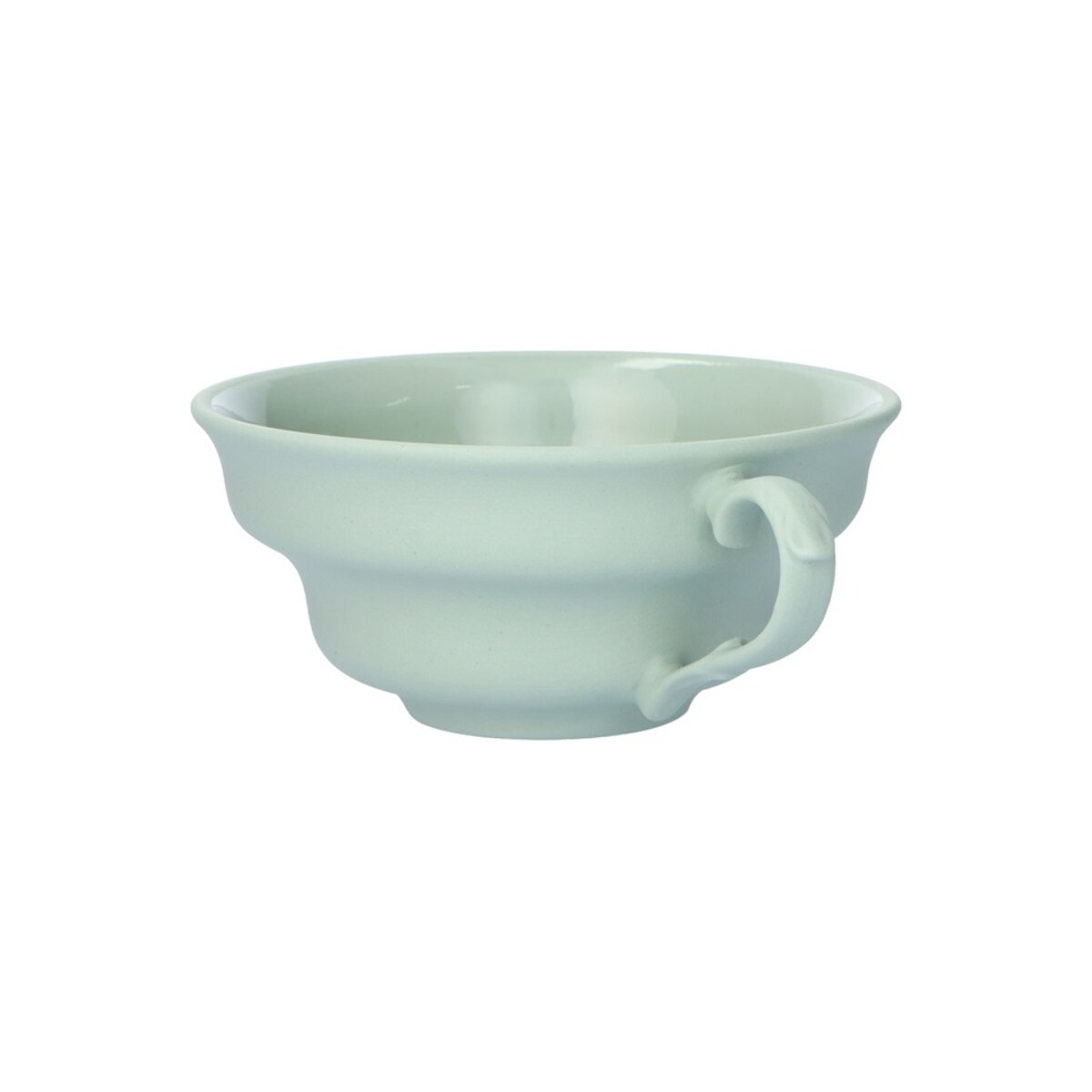 Filiżanka M 250 ml ze spodkiem zielona CD35