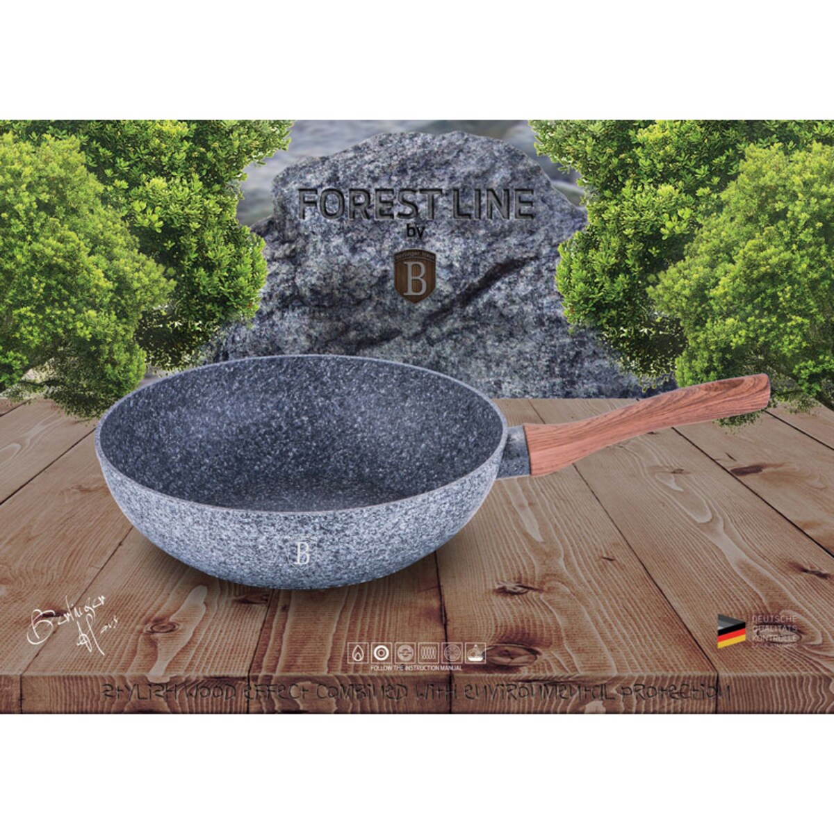 Wok BERLINGER HAUS Forest Line 28cm