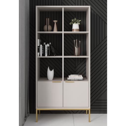 Regał Austin kaszmir & złoty