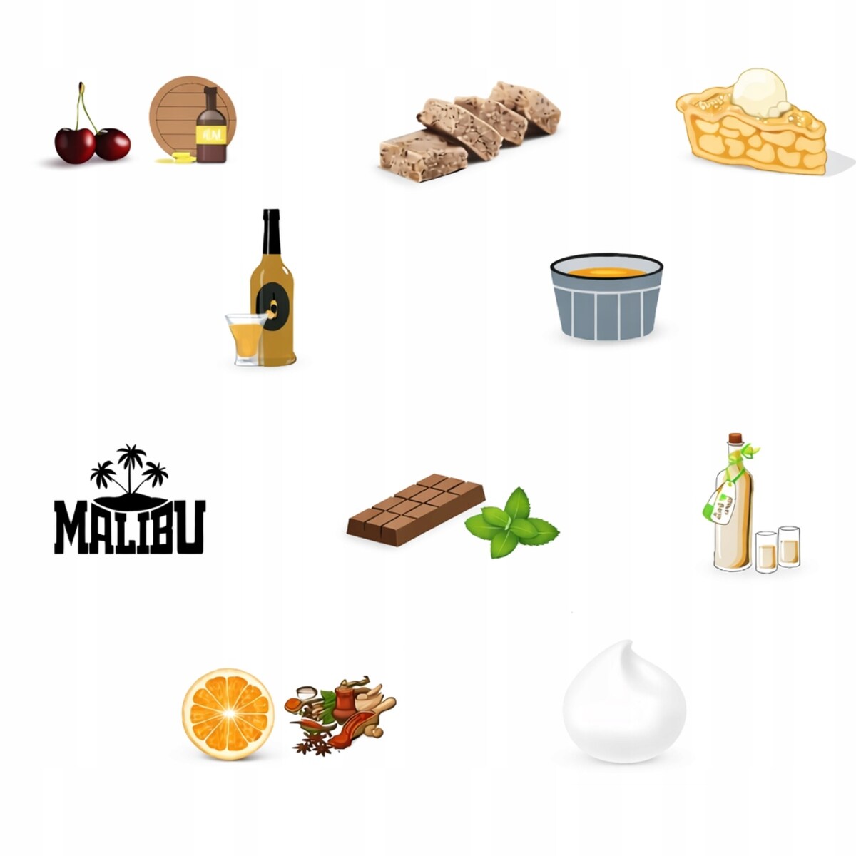 Zestaw prezentowy KAWA I HERBATA DLA BABCI - 10 różnych kaw smakowych i 10 herbat sypanych - prezent upominek na Dzień Babci 60 70 80 90 urodziny