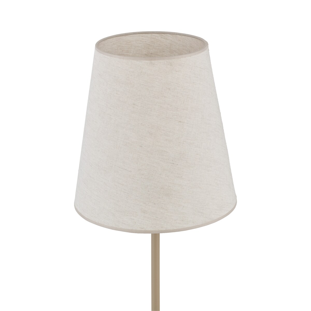Lampa Podłogowa ELIZABETH Beżowa Lniany Klosz TK Lighting