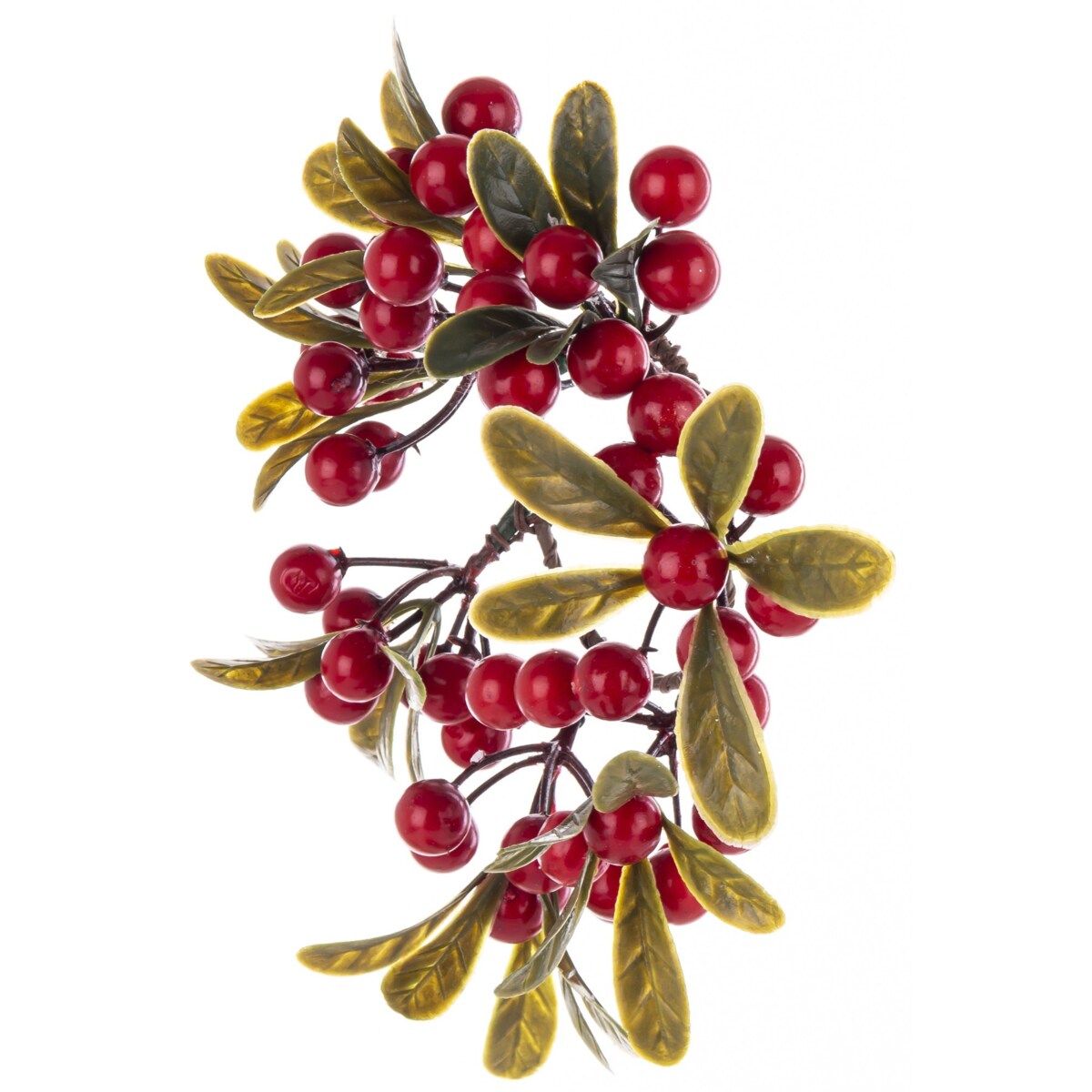 Wianek jesienny 2 szt. jemioła 18x18x6 cm VISCHIO