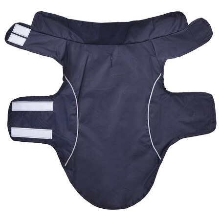 vidaXL Płaszcz przeciwdeszczowy dla psa z odblaskowymi paskami