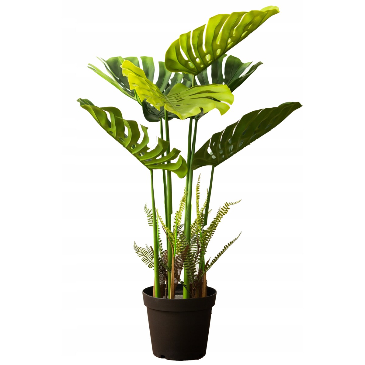 SZTUCZNA MONSTERA DUŻA XXL 120cm realistyczna jak żywa podłogowa dekoracja