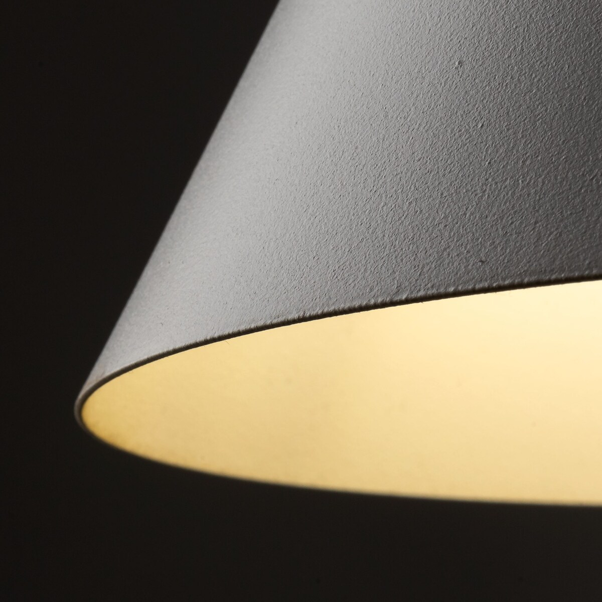Lampa wisząca biała TK Lighting CONO WHITE 10007 E27 regulowana do salonu kuchni jadalni