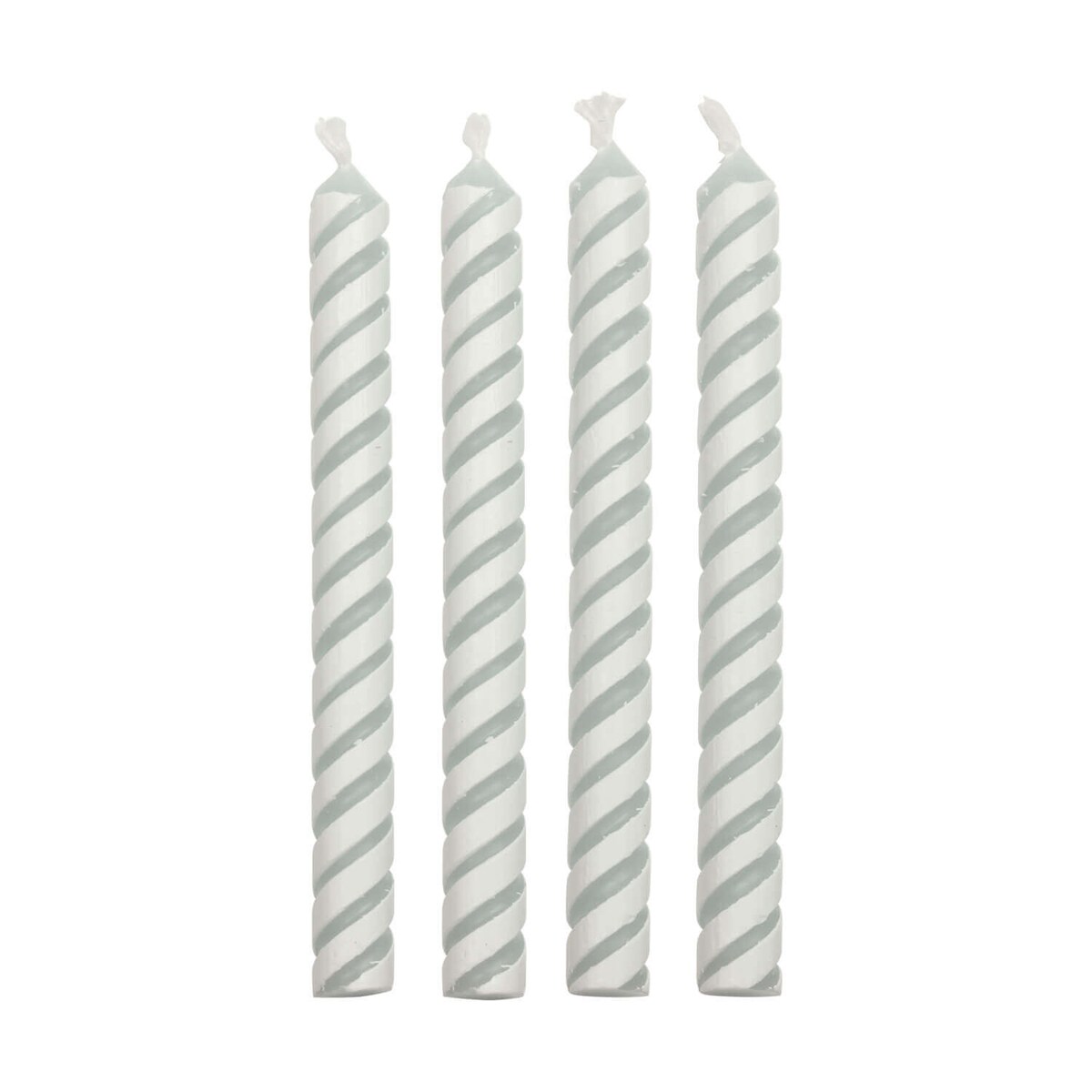 PME Świeczki na tort w małe paski (24 sztuki)