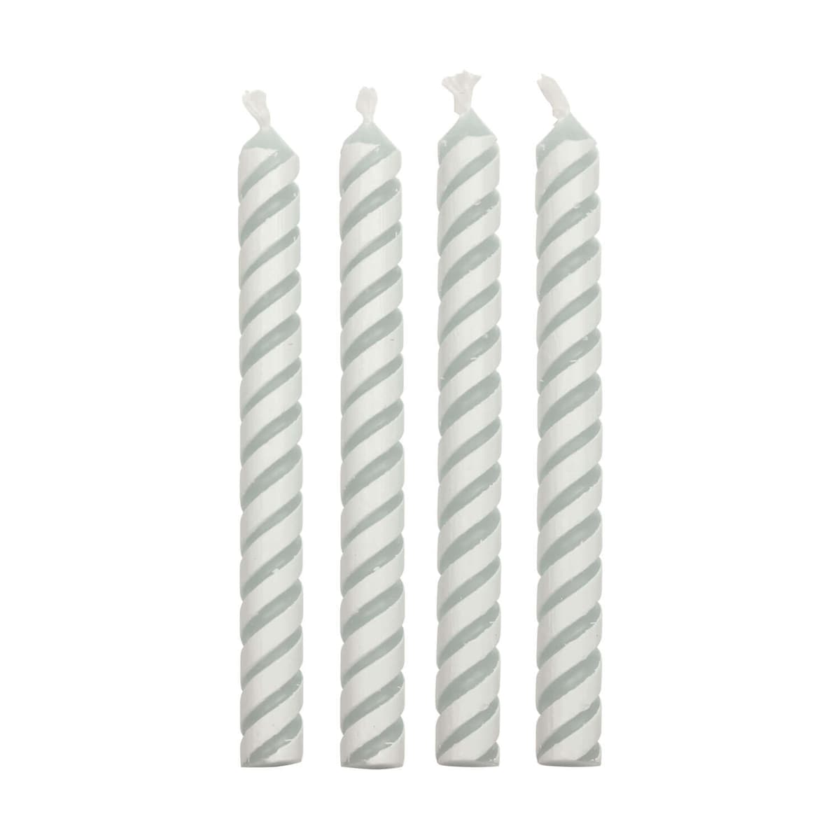 PME Świeczki na tort w małe paski (24 sztuki)