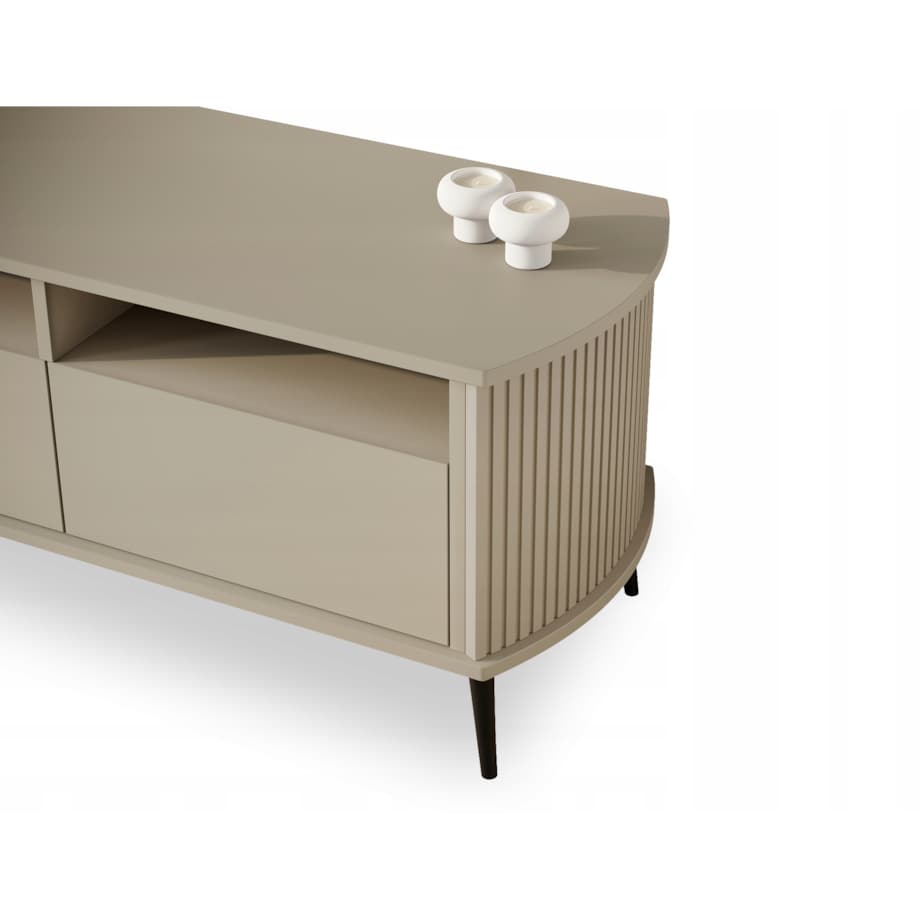 Szafka RTV KASZMIR Komoda Pod Telewizor Do Salonu JAPANDI VERLO 150cm