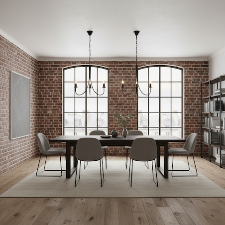 czarna lampa wisząca sufitowa 3 punktowa edylit loft do salonu