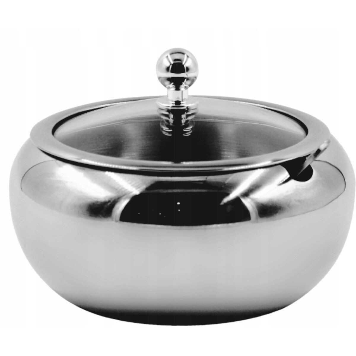 CUKIERNICA CUKIERNICZKA z pokrywką SREBRNA ravi