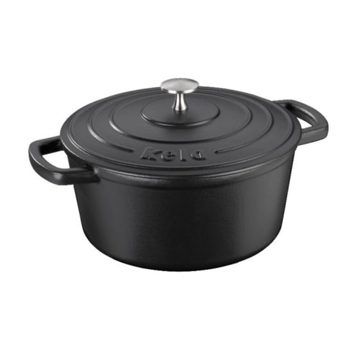 Naczynie żeliwne 3,8 l (czarne) Calido Kela