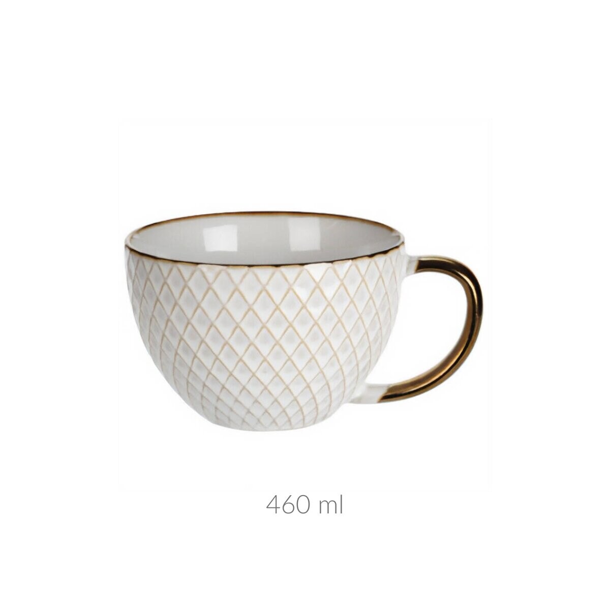 Duży kubek do kawy herbaty DUNE, 460 ml