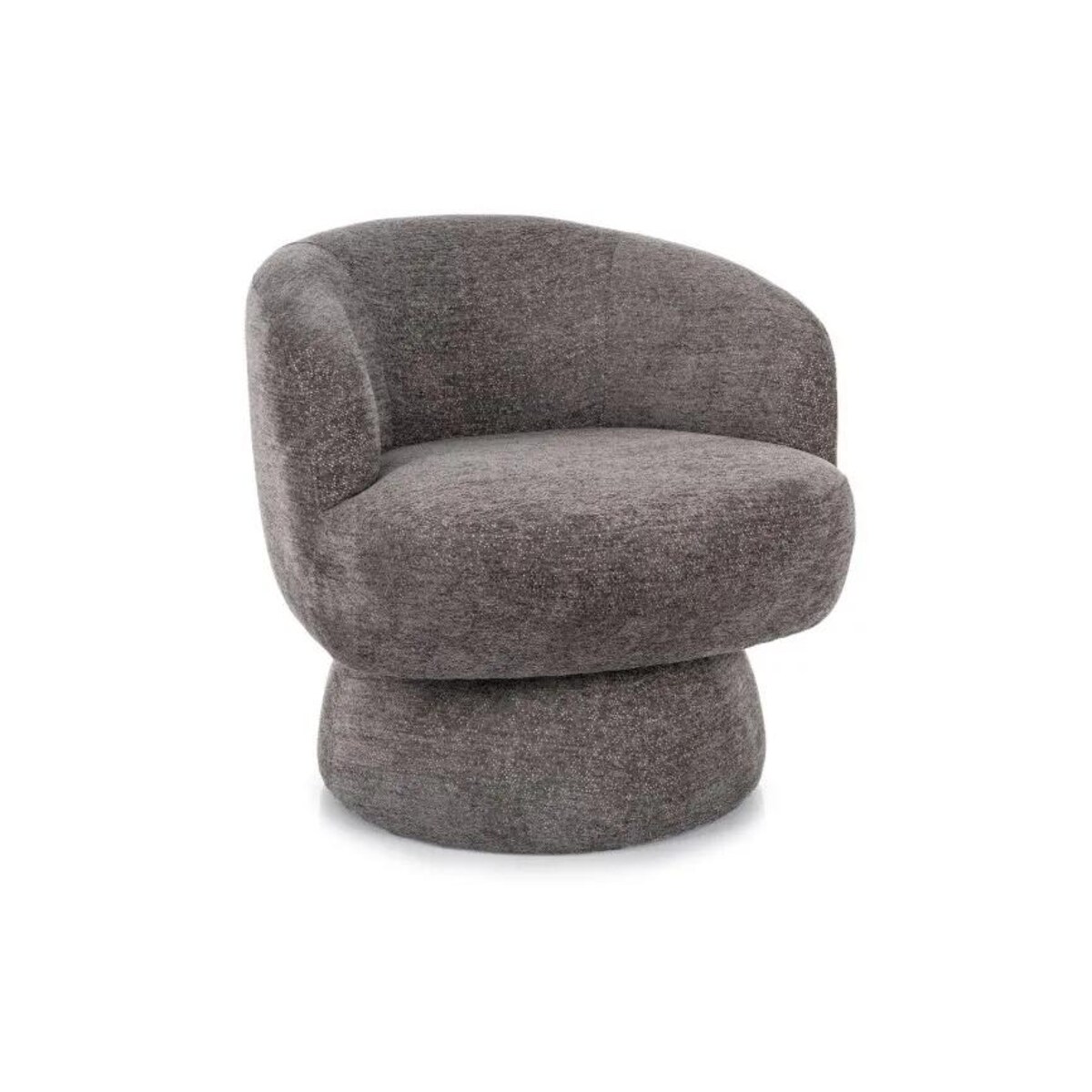 Fotel tapicerowany COSMIC RAVEN obrotowy szary