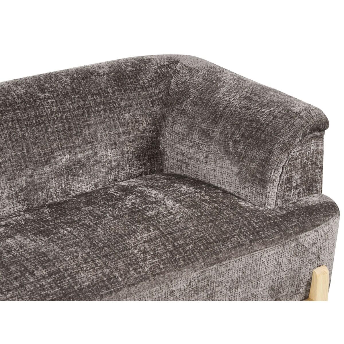 Sofa dla 2 osób ALNOR Szenil Brązowy