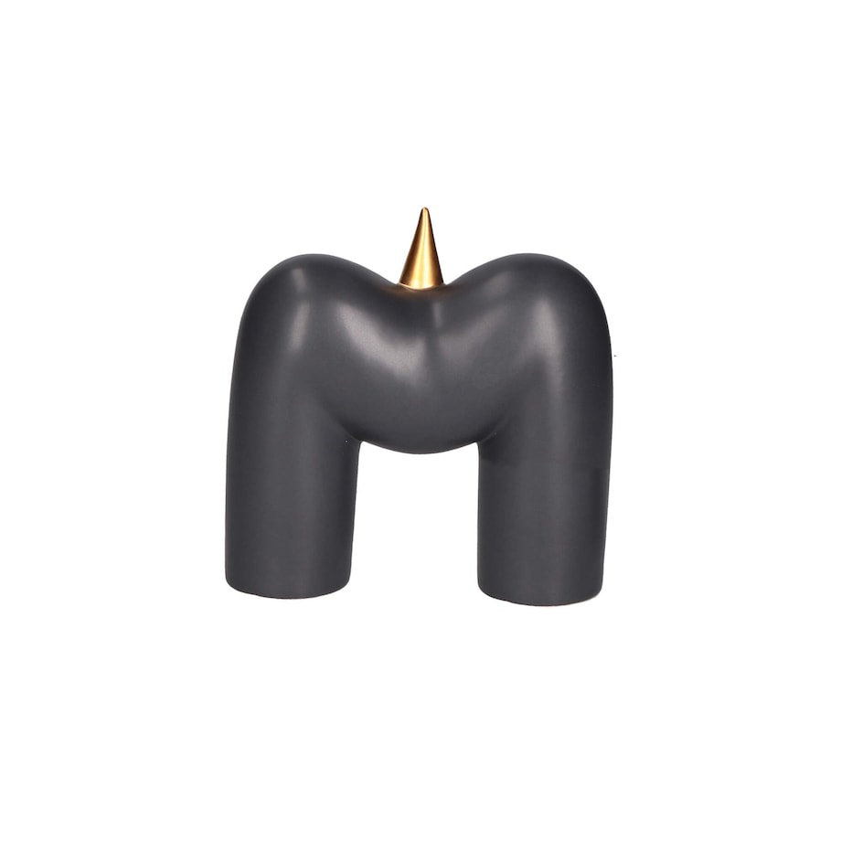 Nowoczesna ozdoba ceramiczna Glinfluencer - 14.5 cm, M