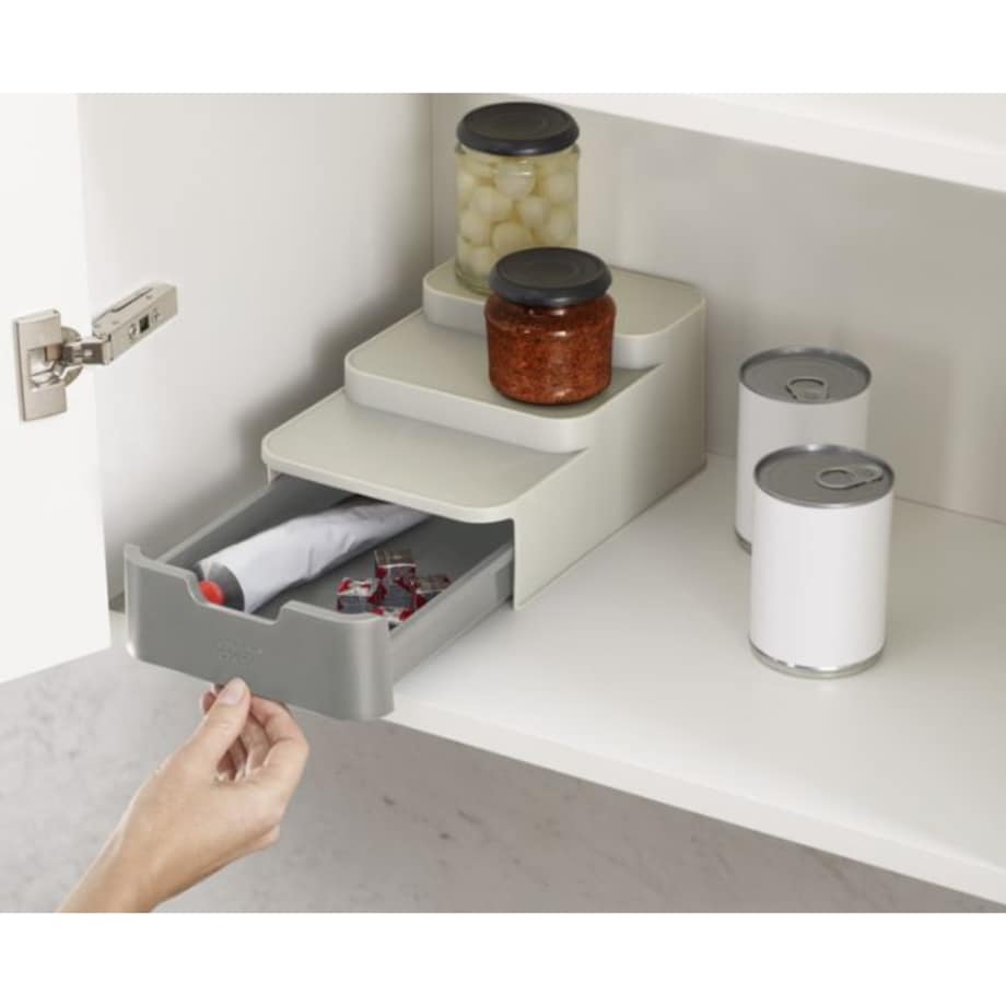 Organizer z szufladką do szafki Duo Joseph Joseph